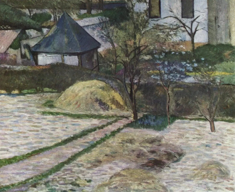 Kącik ogrodu w Rouen, czyli Widok na ogród, Rouen - Paul Gauguin
