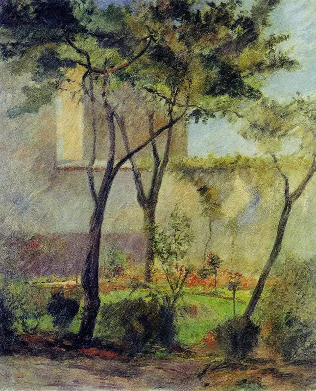 Kącik ogrodu, ulica Carcel - Paul Gauguin