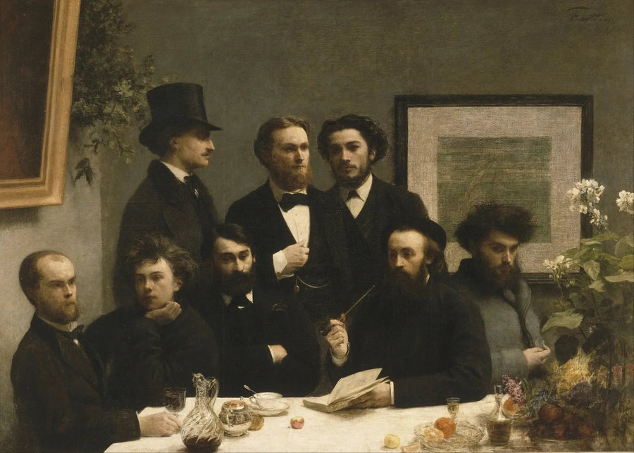Zakątek stołu - Henri Fantin-Latour