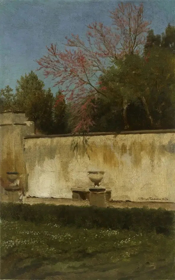 Zakątek ogrodów willi Borghese - Lawrence Alma-Tadema