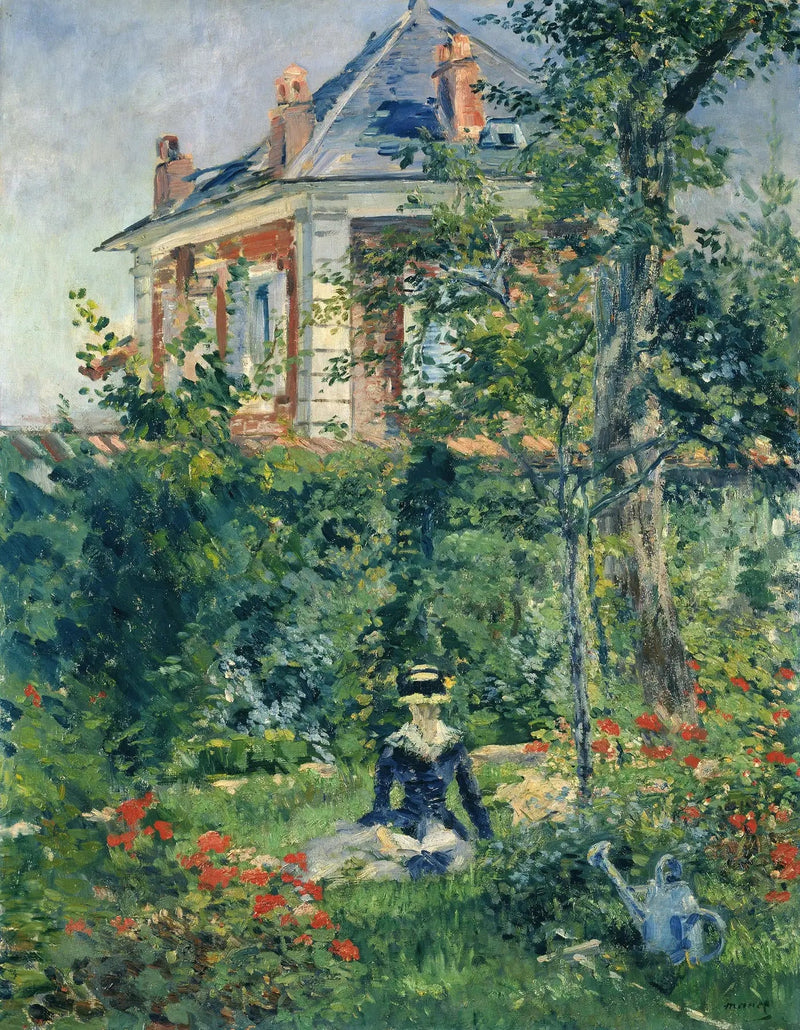 Kącik ogrodu Bellevue - Édouard Manet
