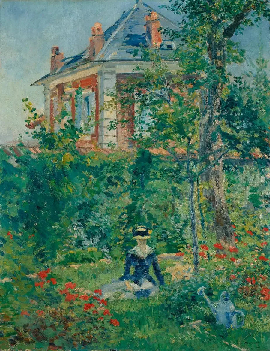 Kącik ogrodu Bellevue - Édouard Manet