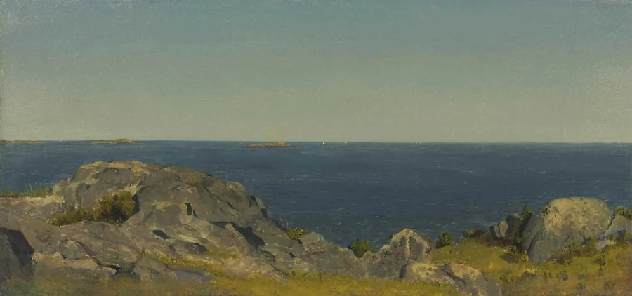 Szkic w Manchester, Massachusetts - Sanford Robinson Gifford