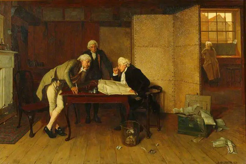 Usterka w tytule - Edmund Blair Leighton