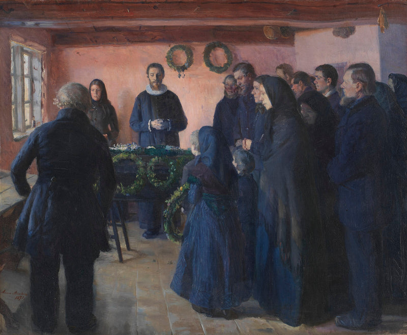 Pogrzeb - Anna Ancher
