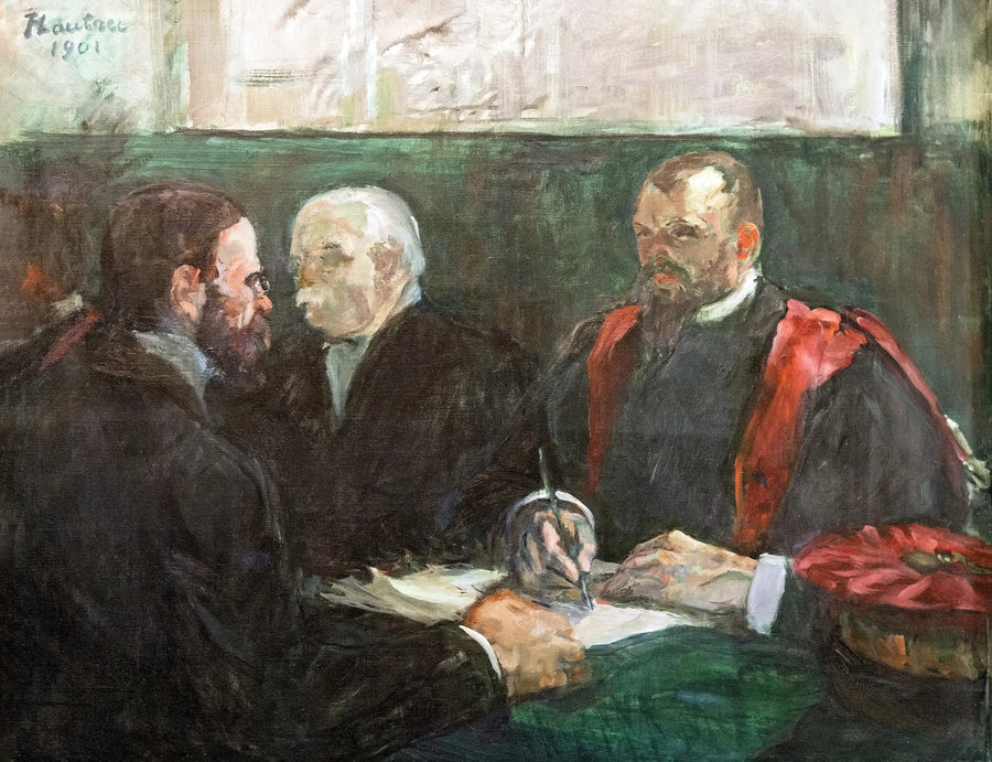 Egzamin na Wydziale Medycyny w Paryżu - Henri de Toulouse-Lautrec