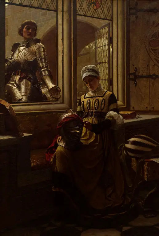 Przysięga miłości - Edmund Blair Leighton