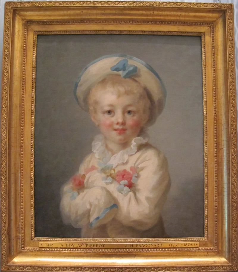 Chłopiec w Pierocie - Jean-Honoré Fragonard