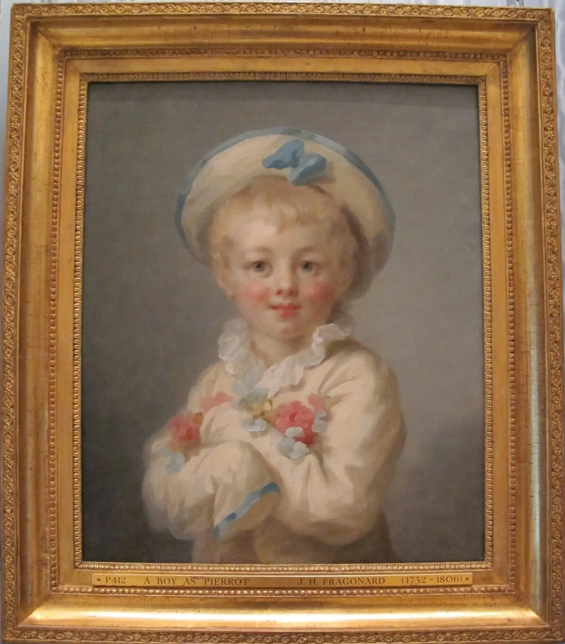 Chłopiec w Pierocie - Jean-Honoré Fragonard