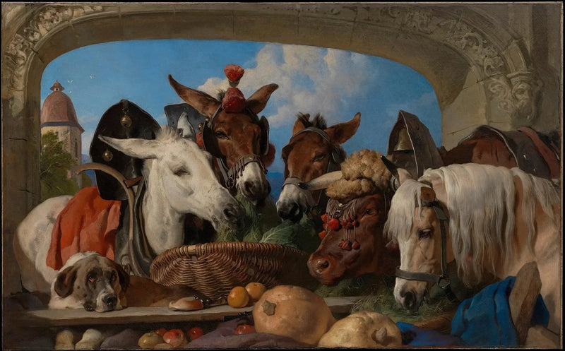 Grupa zwierząt, Genewa - Edwin Henry Landseer