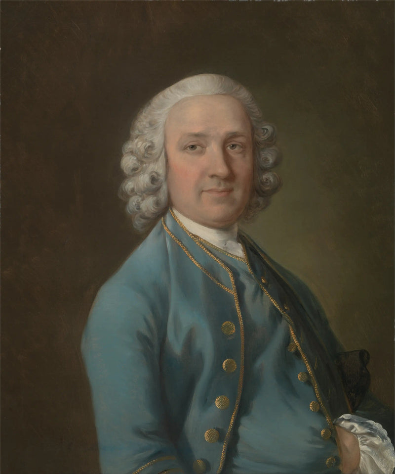 Mężczyzna o imieniu M. Wood, mistrz tańca - Thomas Gainsborough