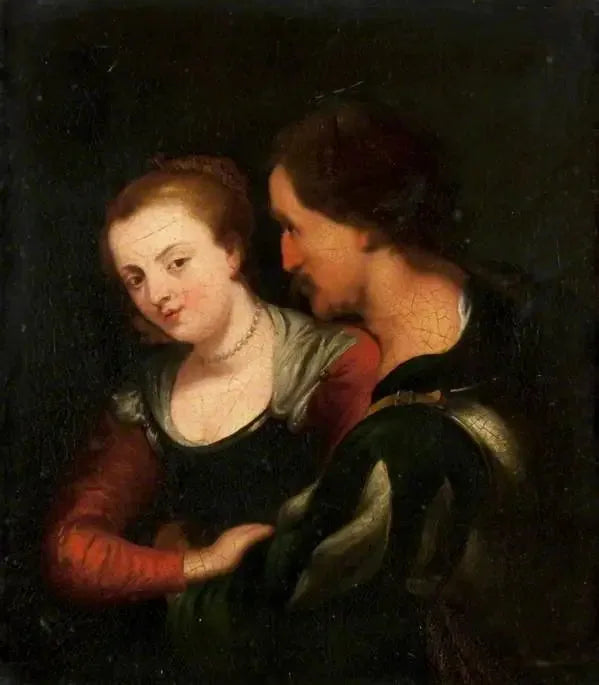 Mężczyzna i dziewczyna - Peter Paul Rubens