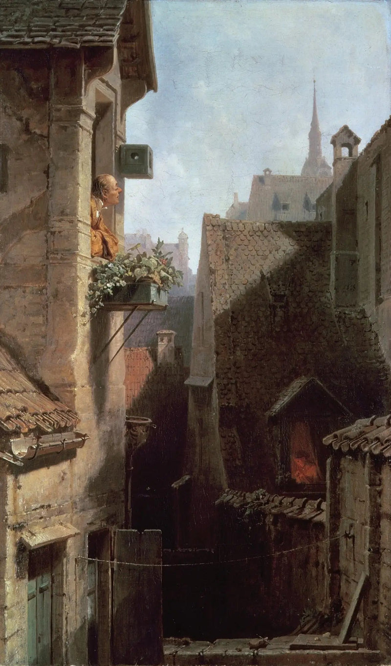 Hipochondryk - Carl Spitzweg