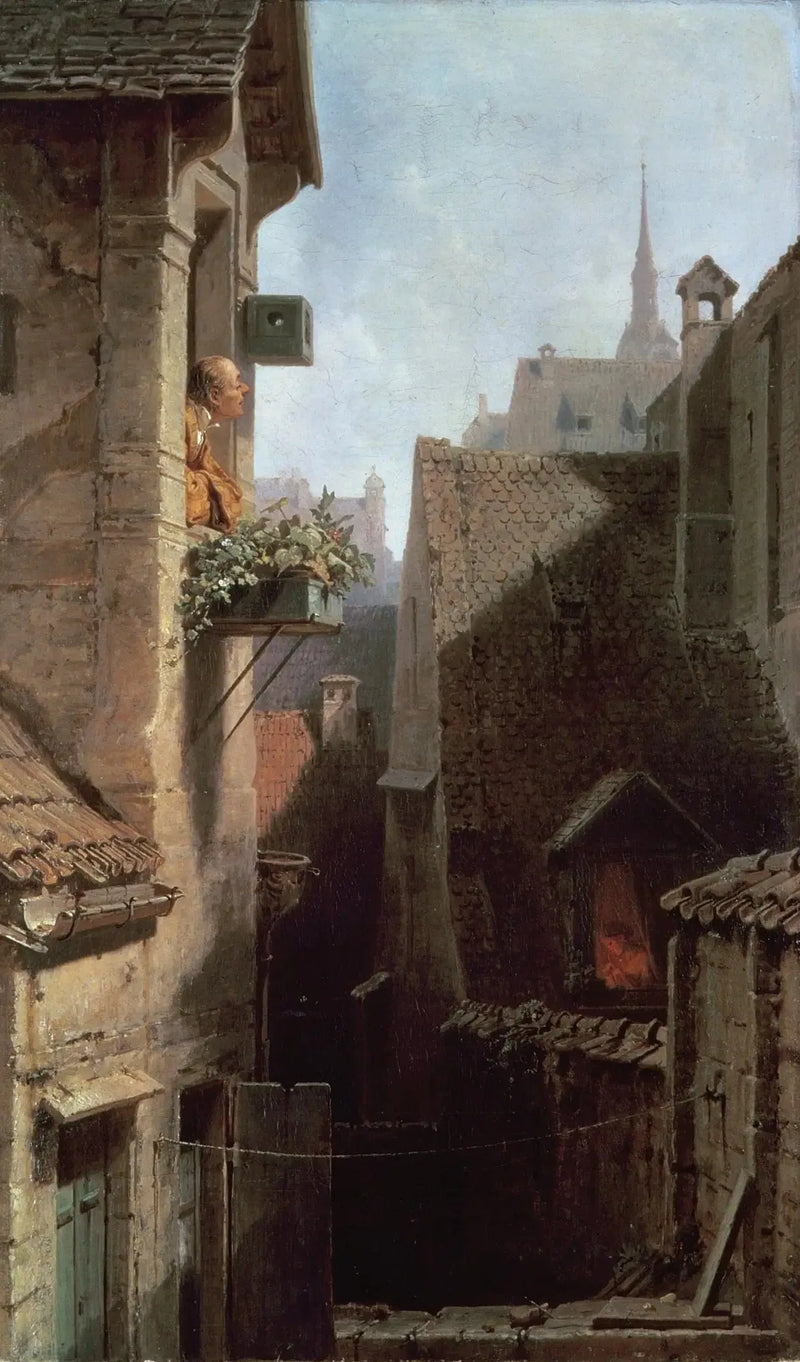 Hipochondryk - Carl Spitzweg