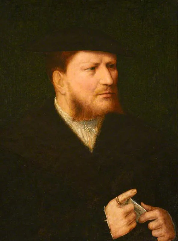 Nieznajomy z listem - Joos van Cleve