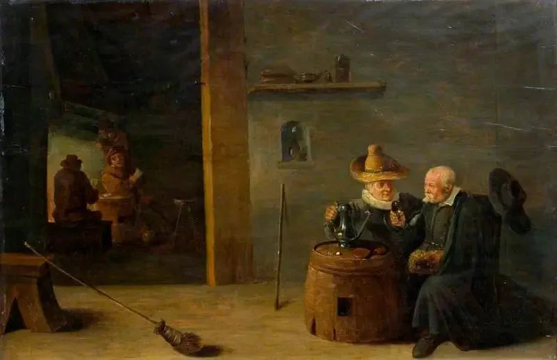 Flandeski wnętrze - David Teniers Młodszy