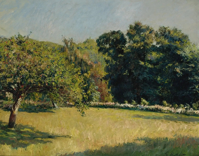 Ogród w Trouville - Gustave Caillebotte