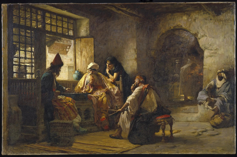 Ciekawe zestawienie - Frederick Arthur Bridgman