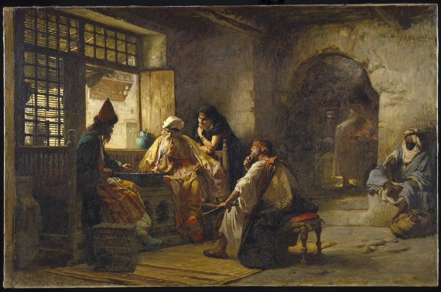 Ciekawe zestawienie - Frederick Arthur Bridgman