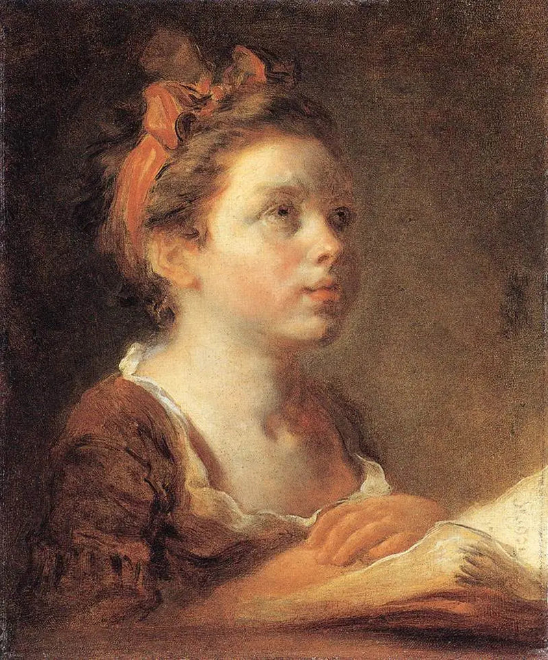 Młody uczony - Jean-Honoré Fragonard