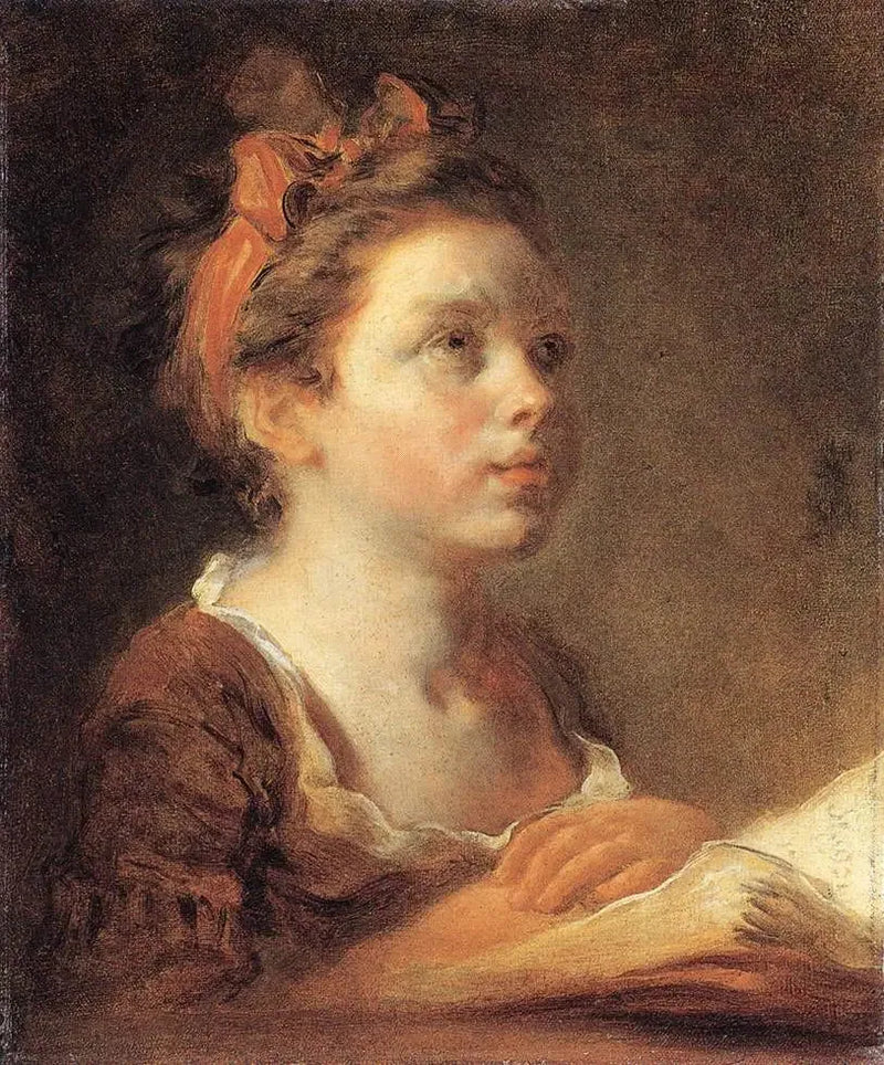 Młody uczony - Jean-Honoré Fragonard