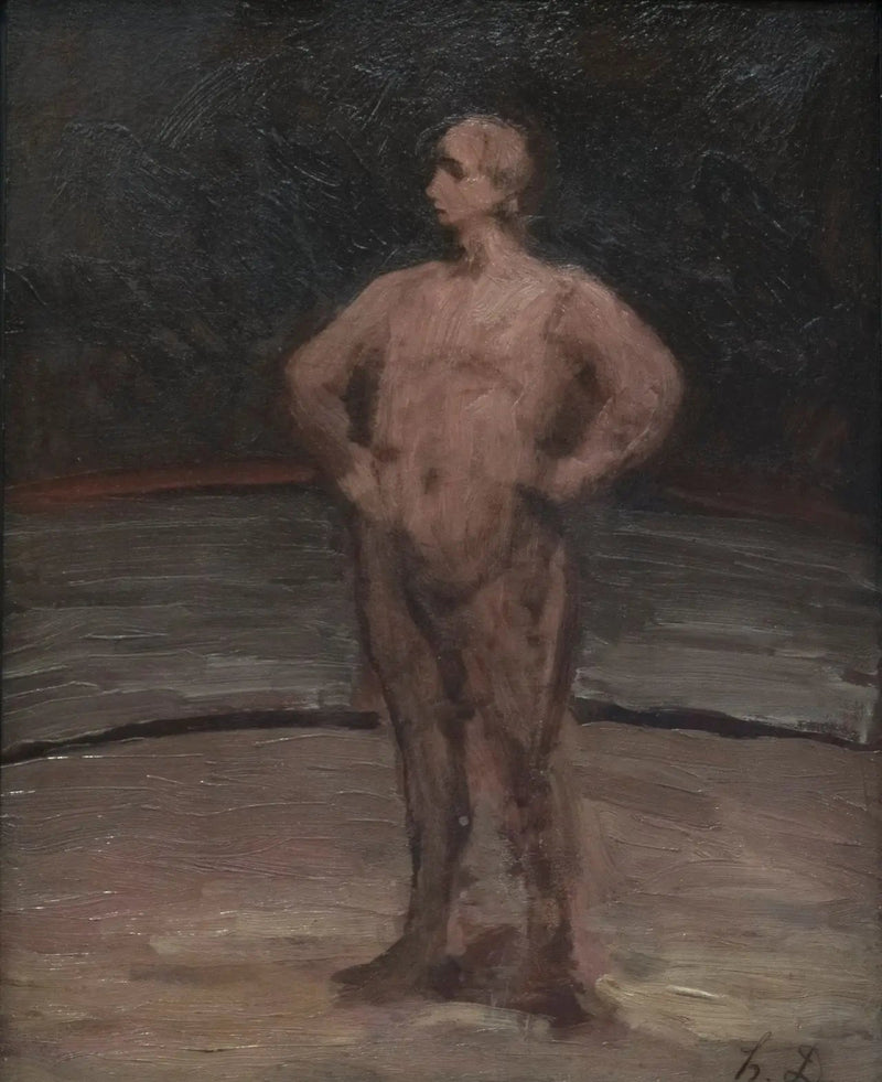 Stojący wojownik - Honoré Daumier