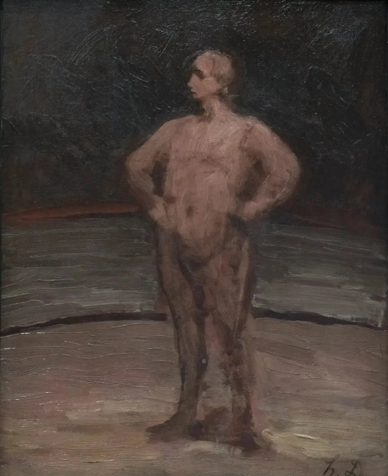 Stojący wojownik - Honoré Daumier