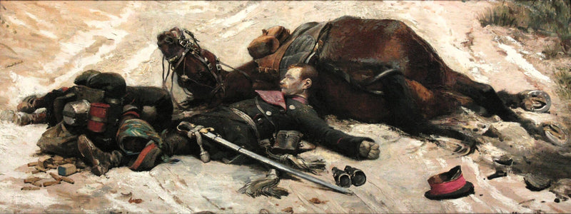 Martwa postać - Édouard Detaille