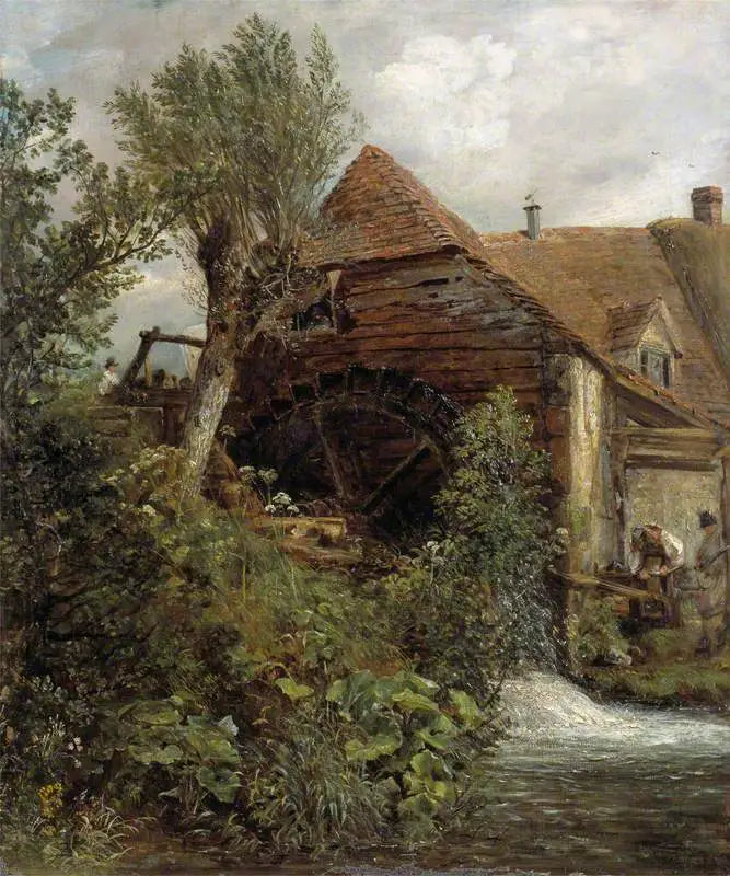 Młyn wodny w Gillingham, Dorset - John Constable