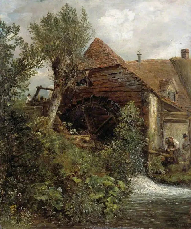 Młyn wodny w Gillingham, Dorset - John Constable