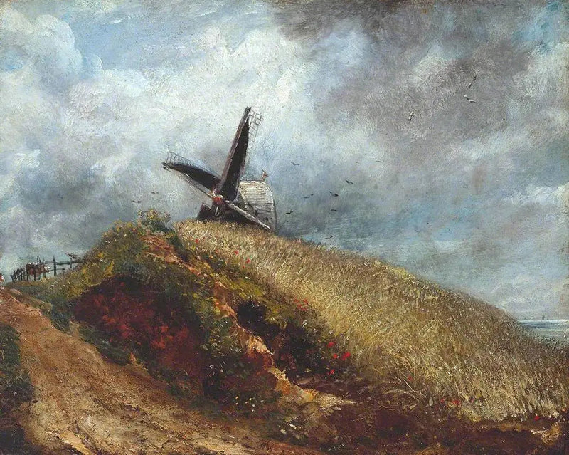 Wiatrak w pobliżu Brighton - John Constable