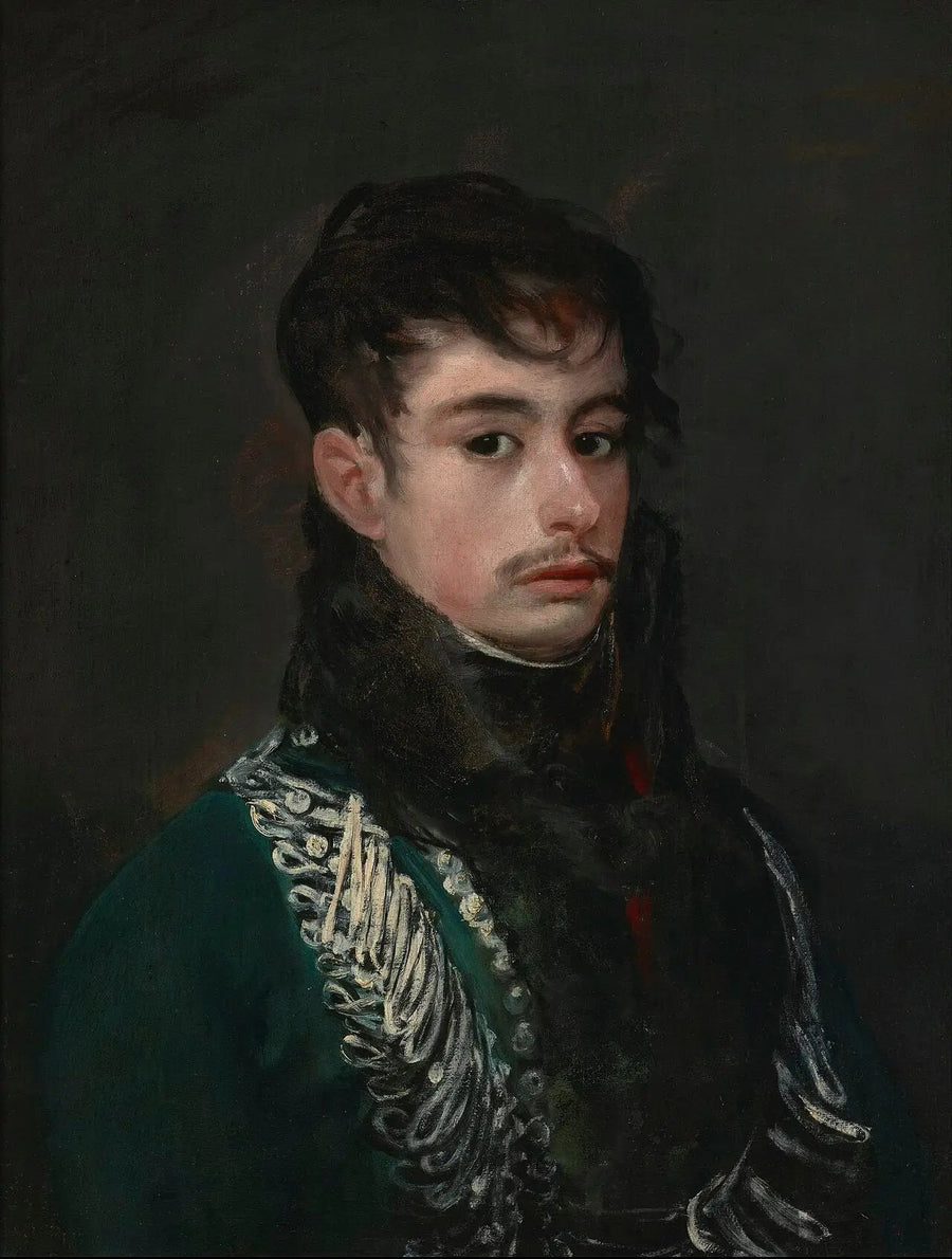 Oficer (prawdopodobnie hrabia de Teba) - Francisco de Goya