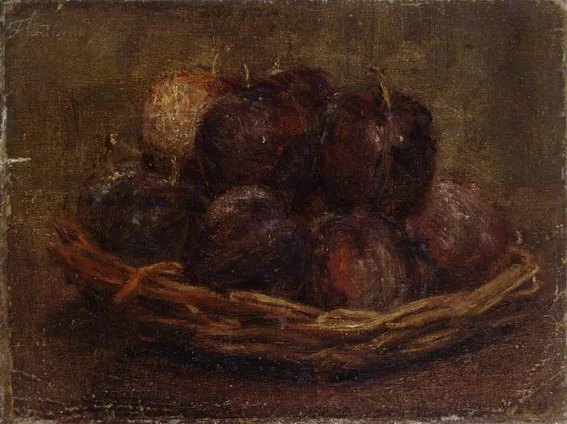 Kosz na śliwki - Henri Fantin-Latour