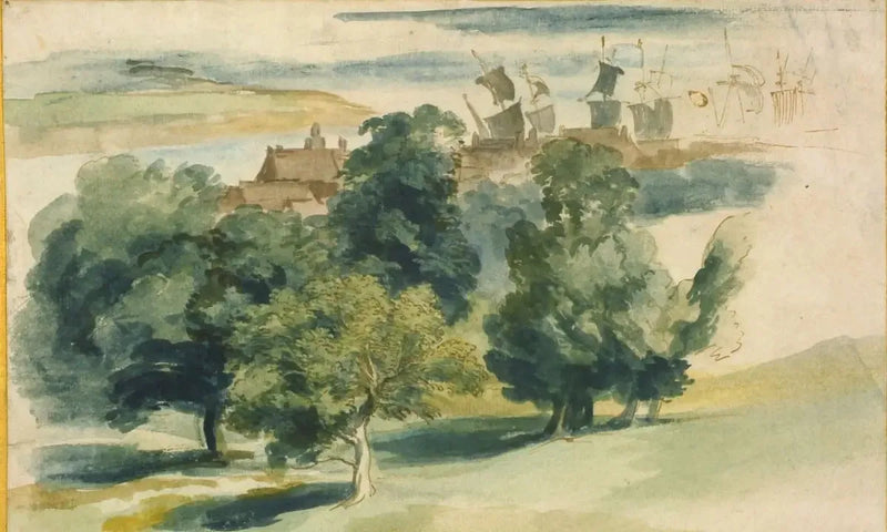 Angielski pejzaż - Antoine van Dyck
