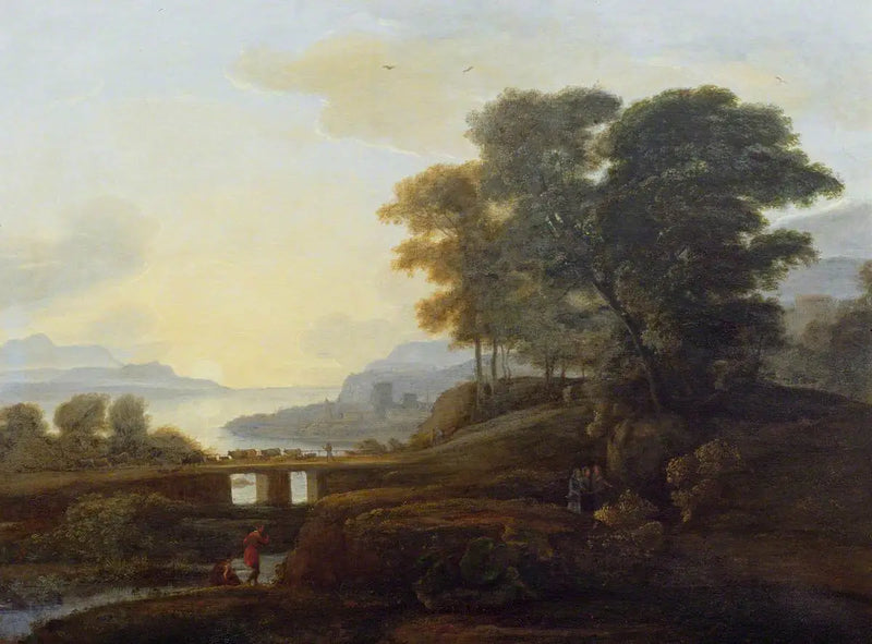Klasyczny pejzaż - Claude Lorrain