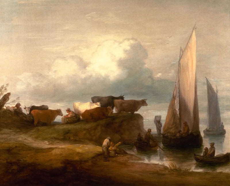 Krajobraz nadmorski - Thomas Gainsborough