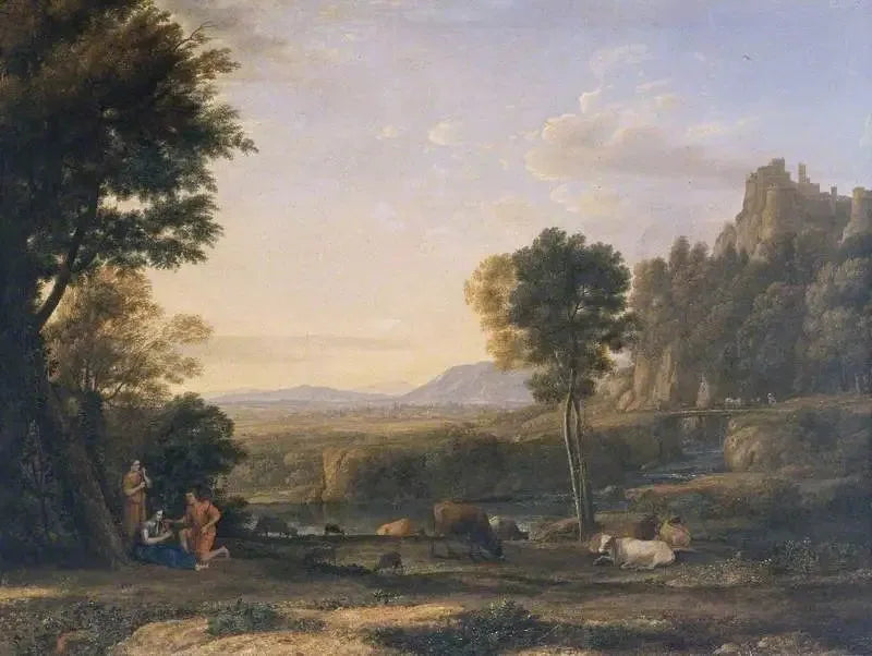Pejzaż wiejski - Claude Lorrain