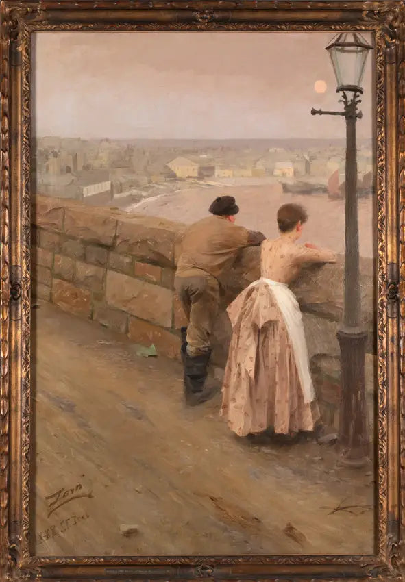 Un pêcheur - Anders Zorn image 1 copie peinte à la main à l’huile