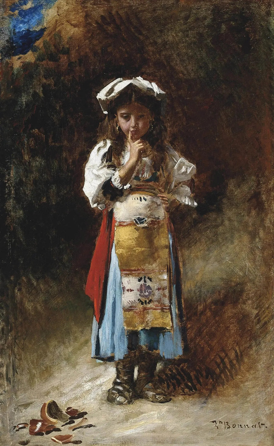Mały wypadek - Léon Bonnat