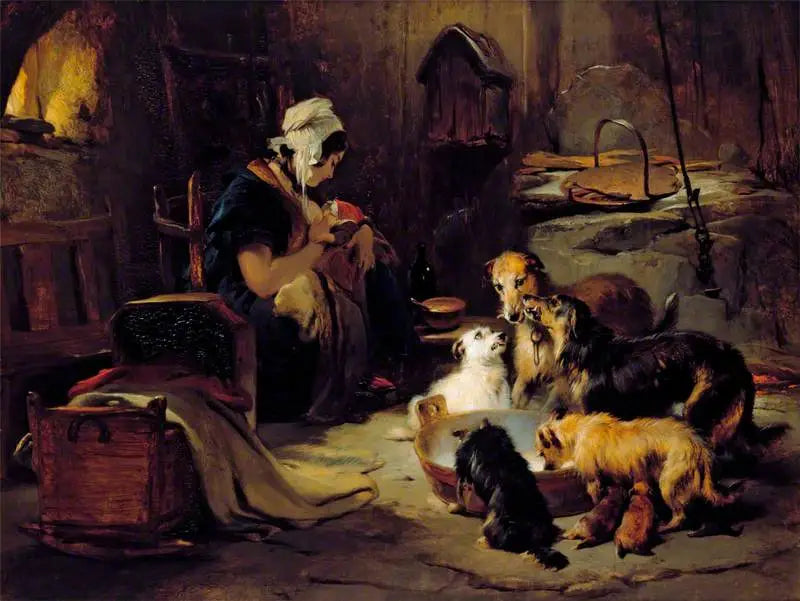 Śniadanie z Wyżyn - Edwin Henry Landseer