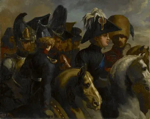 Książę i jego sztab - Théodore Géricault