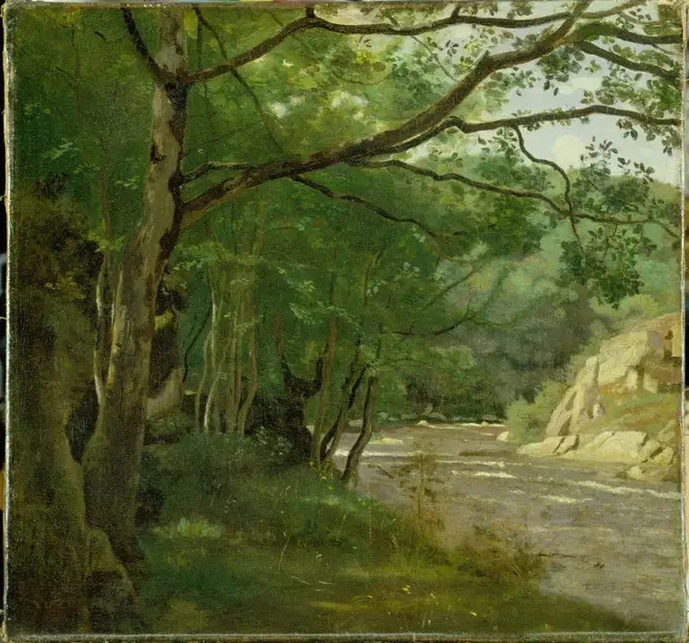 Przełom w Morvan. Okolice Lormes - Jean-Baptiste Camille Corot