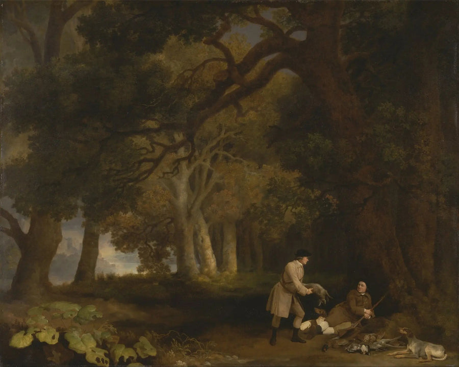 Odpoczynek po strzelaninie - George Stubbs