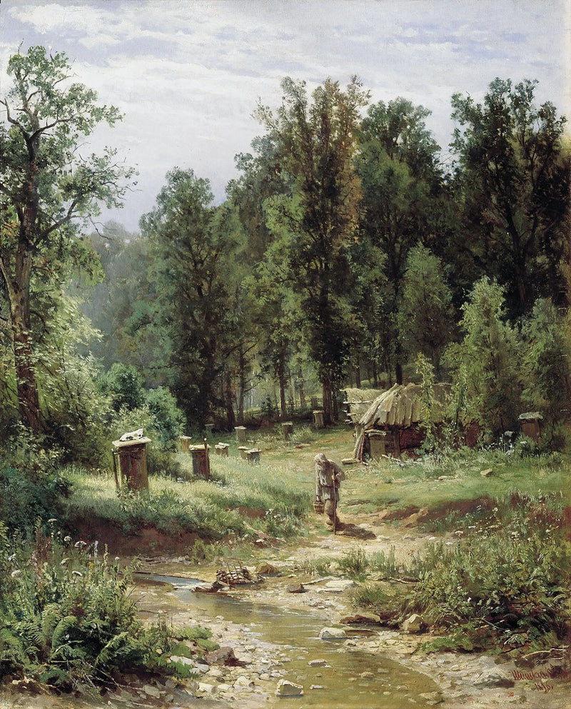 Ule w lesie - Ivan Chichkine