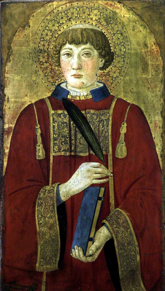 Święty męczennik (prawdopodobnie święty Laurenty) - Cosimo Rosselli