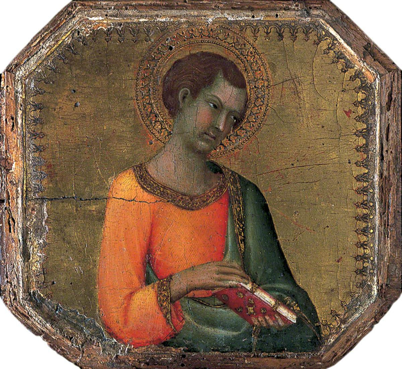 Święty trzymający książkę - Simone Martini