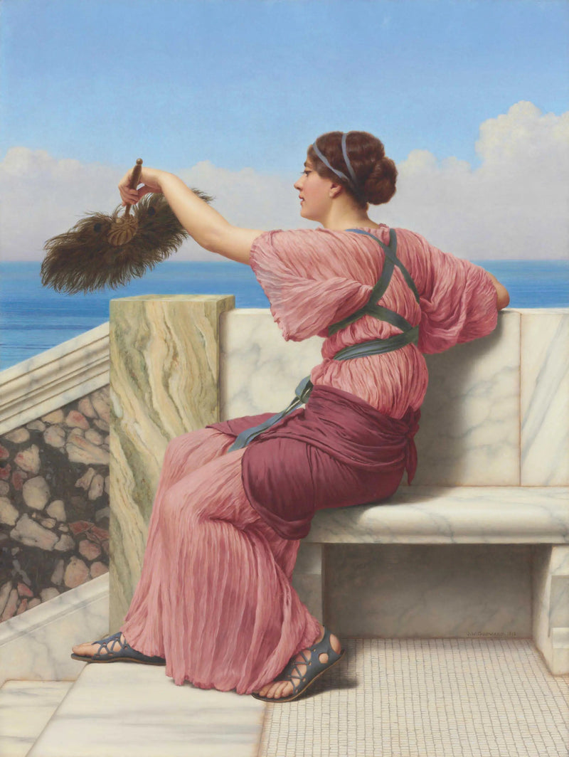 Sygnał - John William Godward