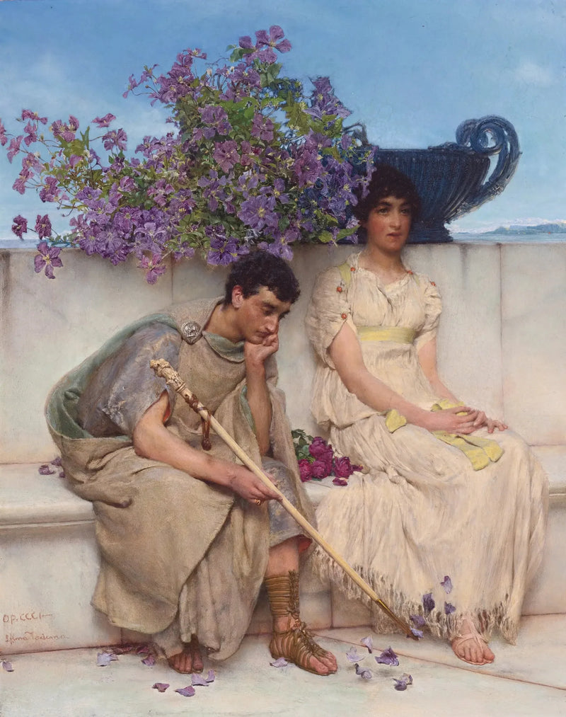 Elokwentka cisza - Lawrence Alma-Tadema