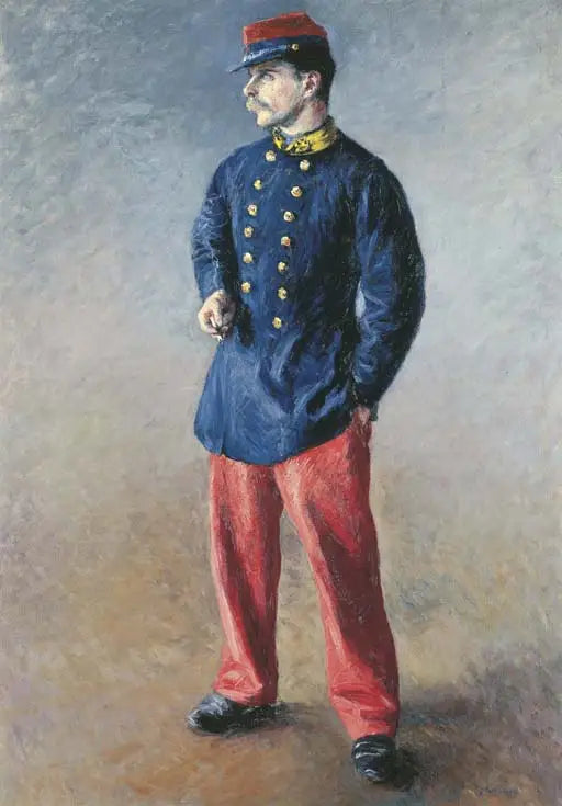 Żołnierz - Gustave Caillebotte