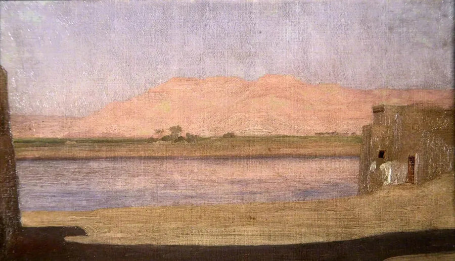 Świątynia nad Nilem - Frederic Leighton